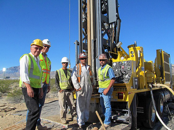 AZCA Drilling and Pump Inc, team posing for a picture