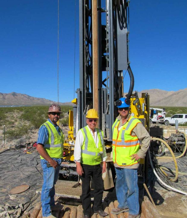 AZCA Drilling and Pump Inc, team Smiling for a picture